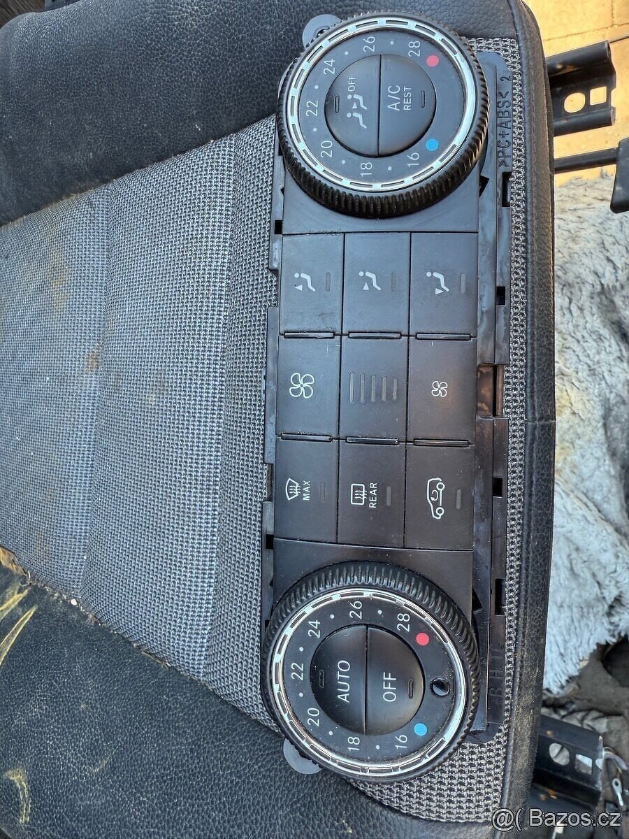 Panel klimatizace / ovládání topení mercedes w164 w251 ML GL