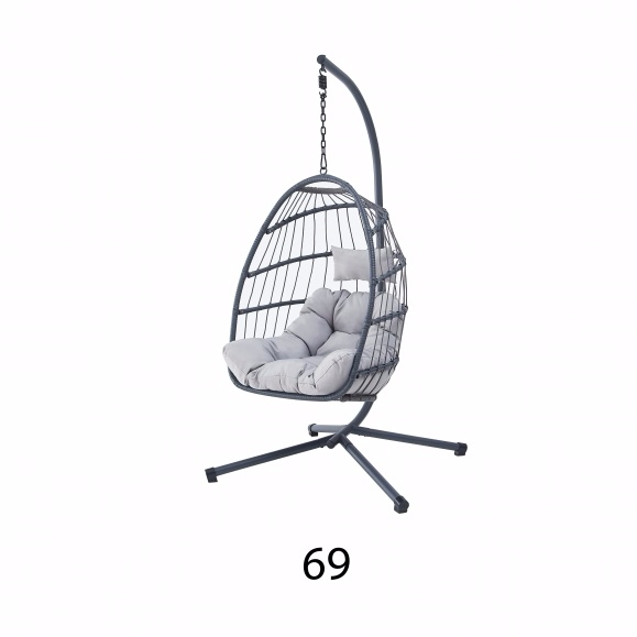 Závěsné křeslo 69 (houpačka) šedá barva
