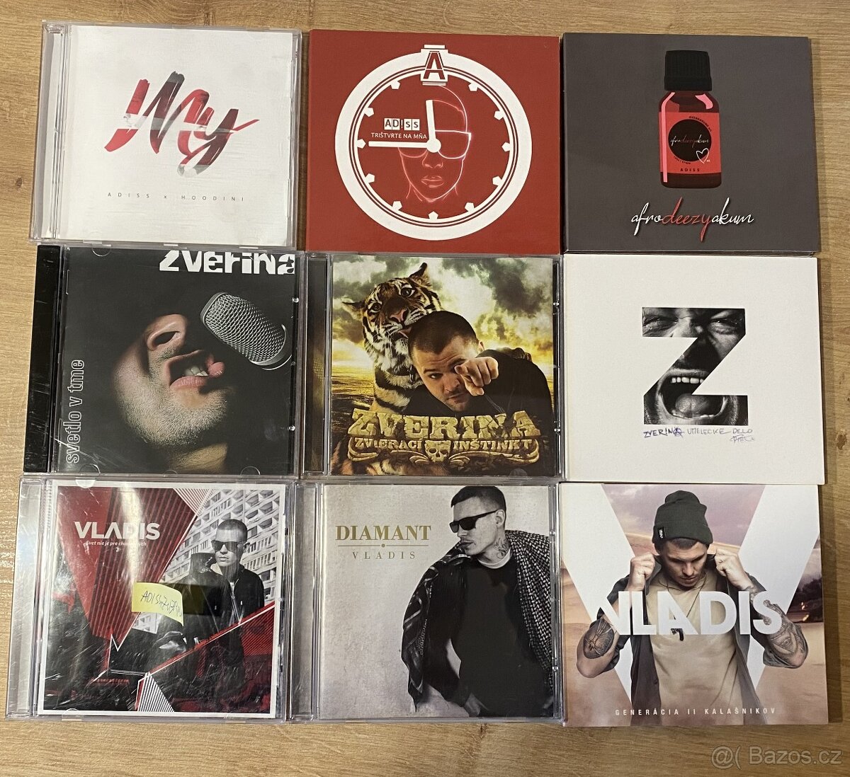 Zverina, Adiss, Vladiss Cd