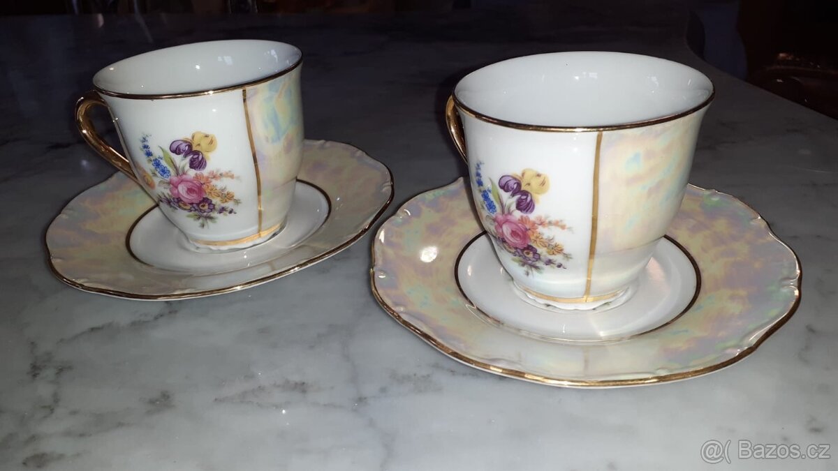 Porcelánové šálky H&C