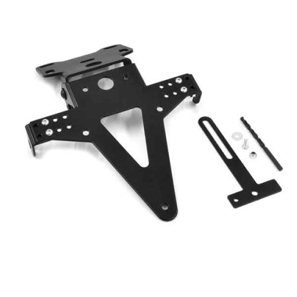 Držák SPZ nastavitelný, černý