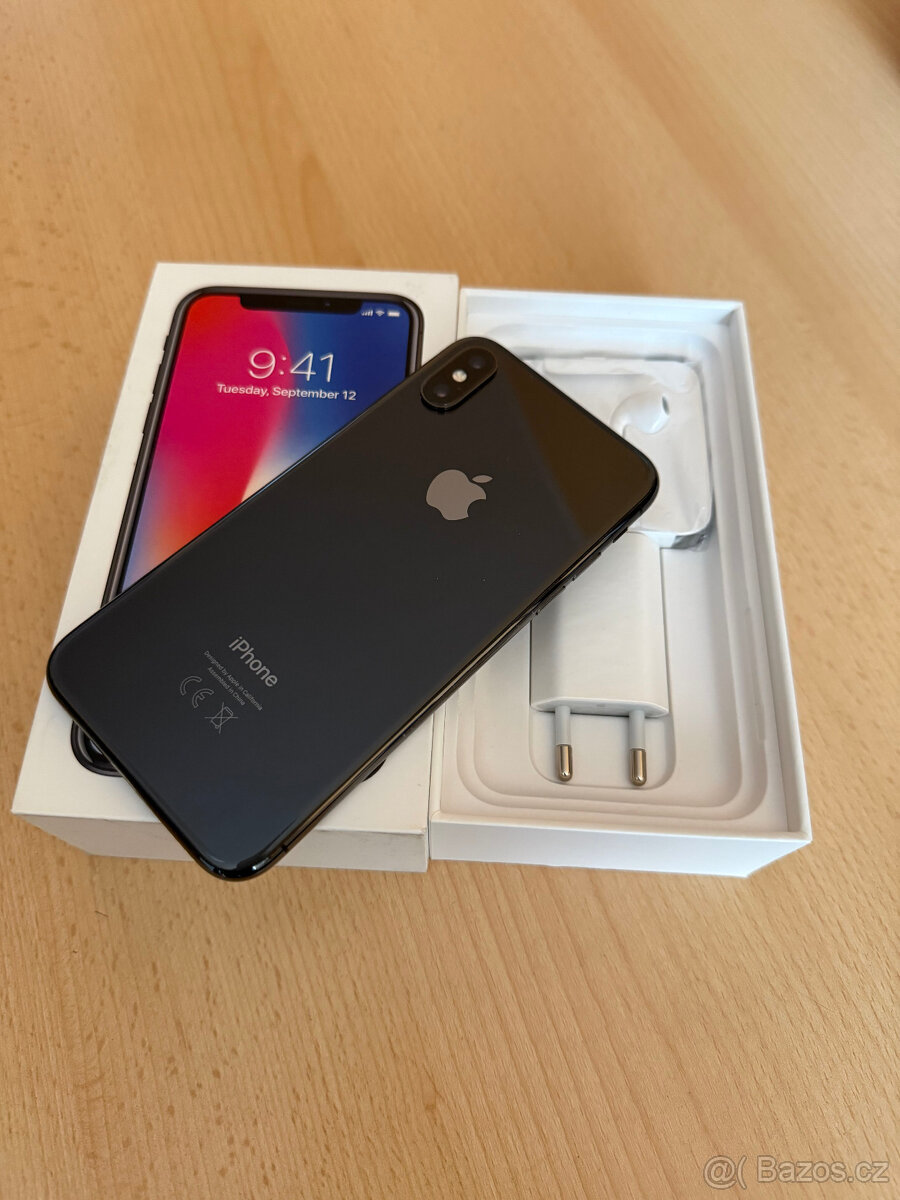 IPHONE X / 256 GB. SPACE GRAY. ZÁRUKA