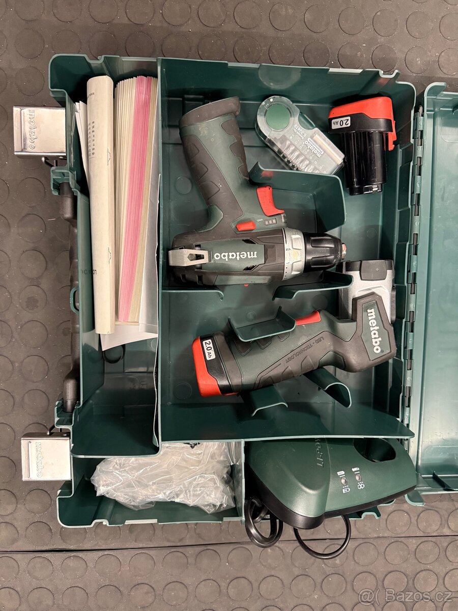 METABO PowerMaxx BS Basic aku šroubovák 10,8V 2x2Ah Li-Ion +