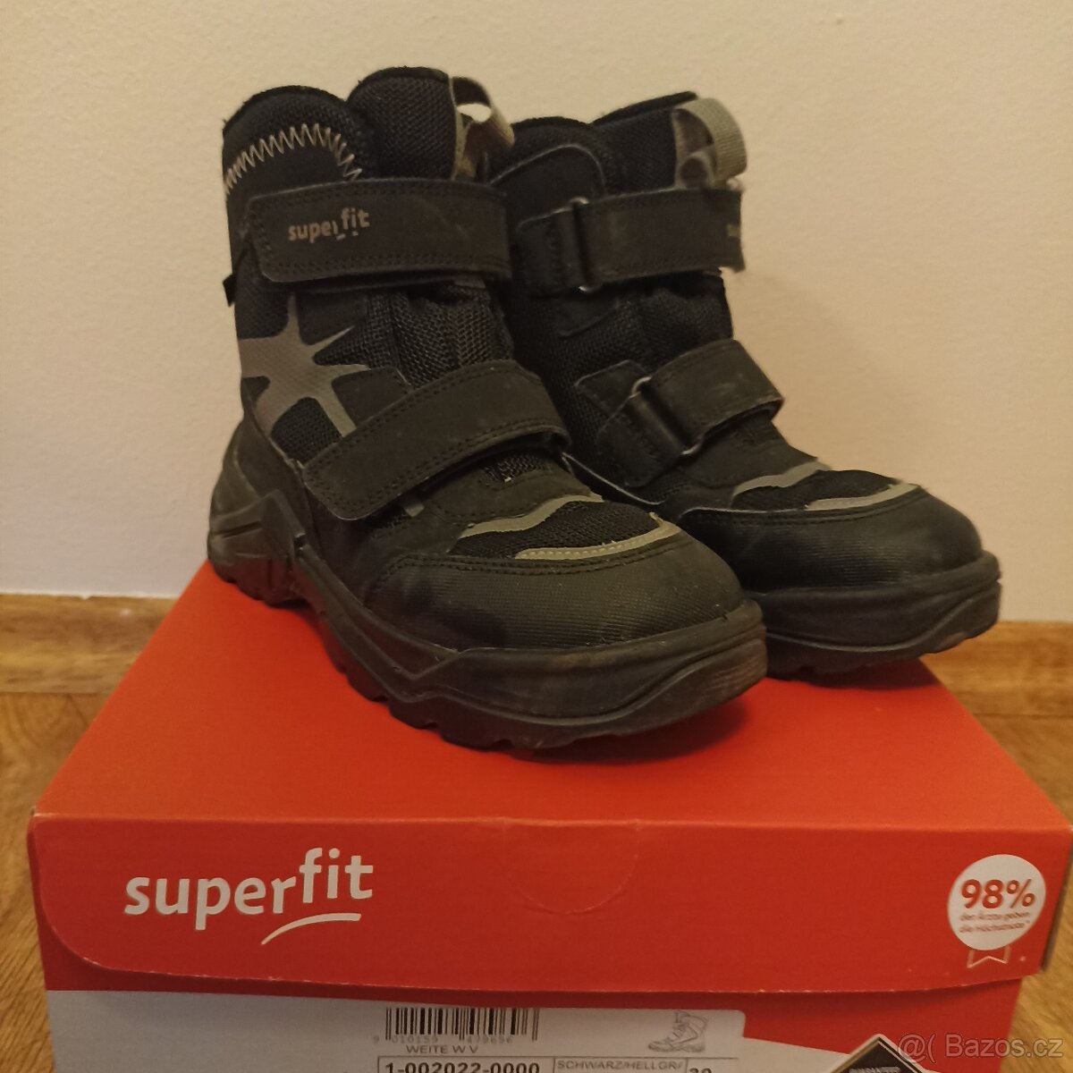 Dětské zimní boty SuperFit, vel. 30, široké