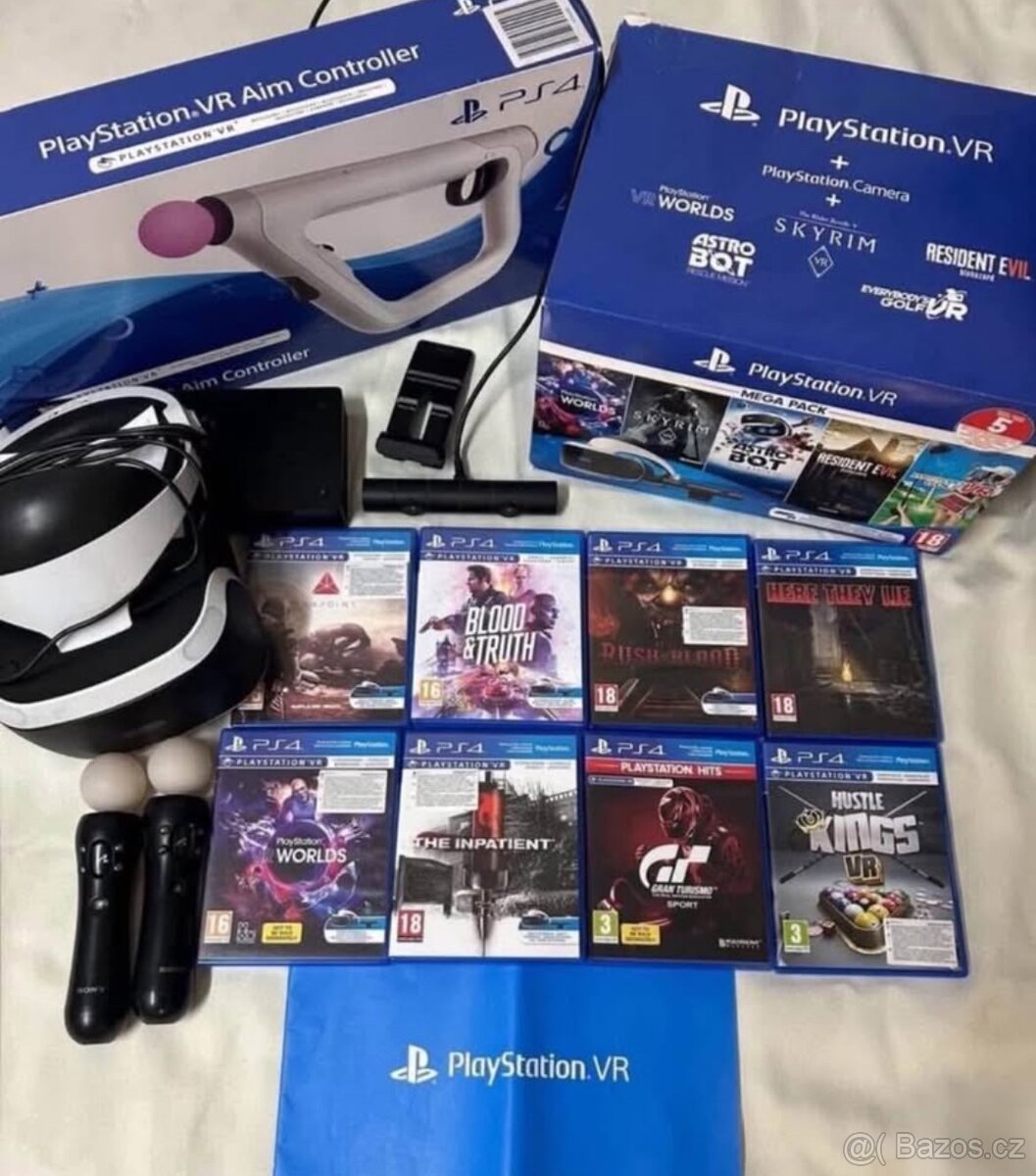 Virtuální realita ps4 ps5 , playstation vr