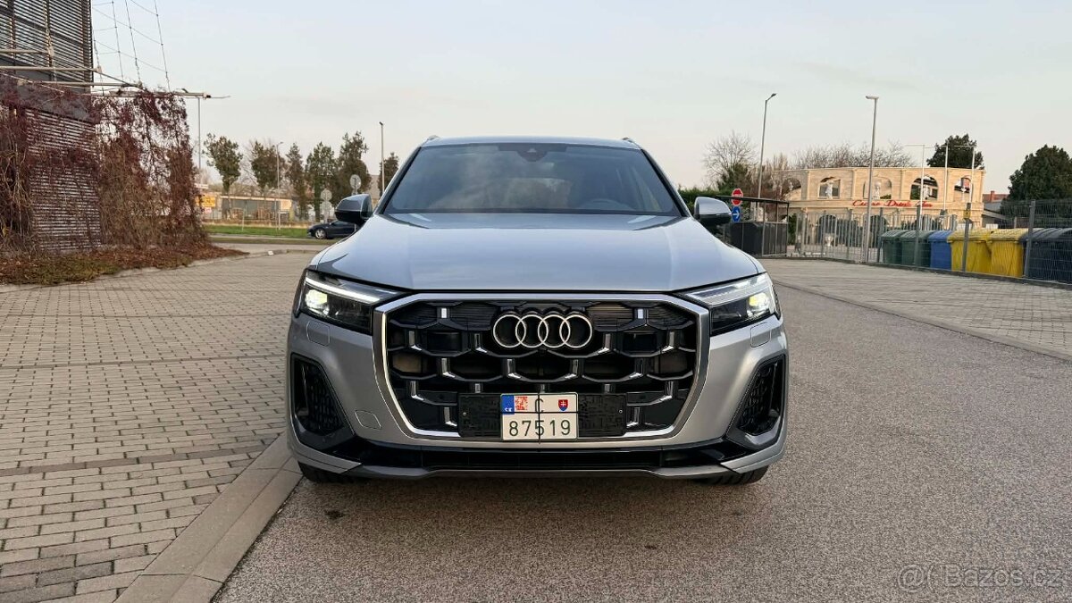Audi Q7 55 TFSI 3.0 S-line 7-miestne, Matrix, Quatro, Záruka