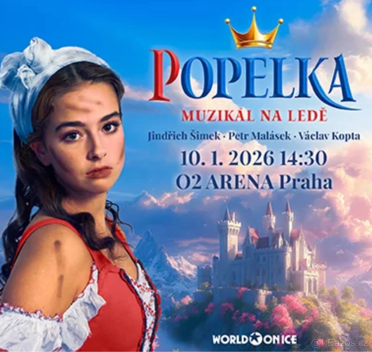 Klubové VIP - POPELKA muzikal, O2 Arena, 10.1.2026