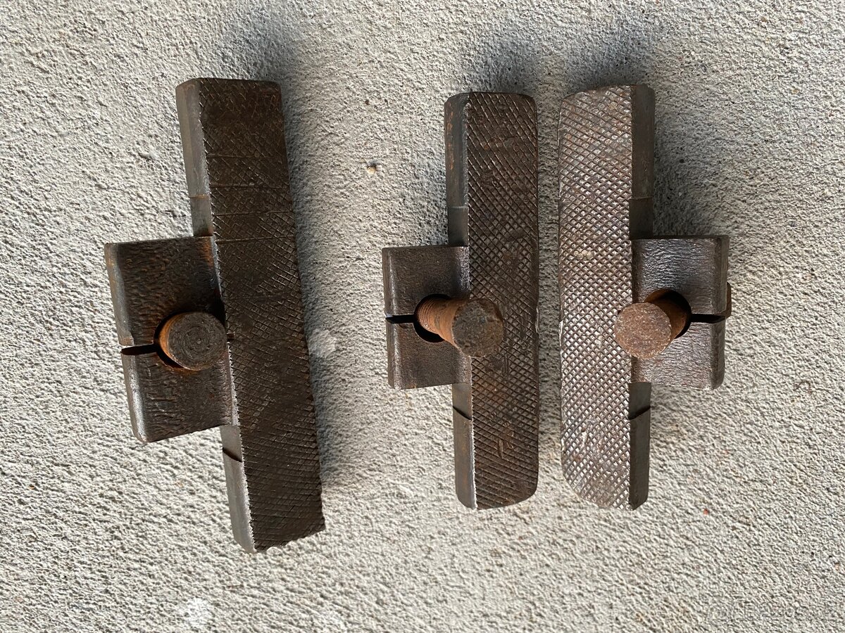 Svěrák kasper náhradní čelisti 150 mm 135 mm