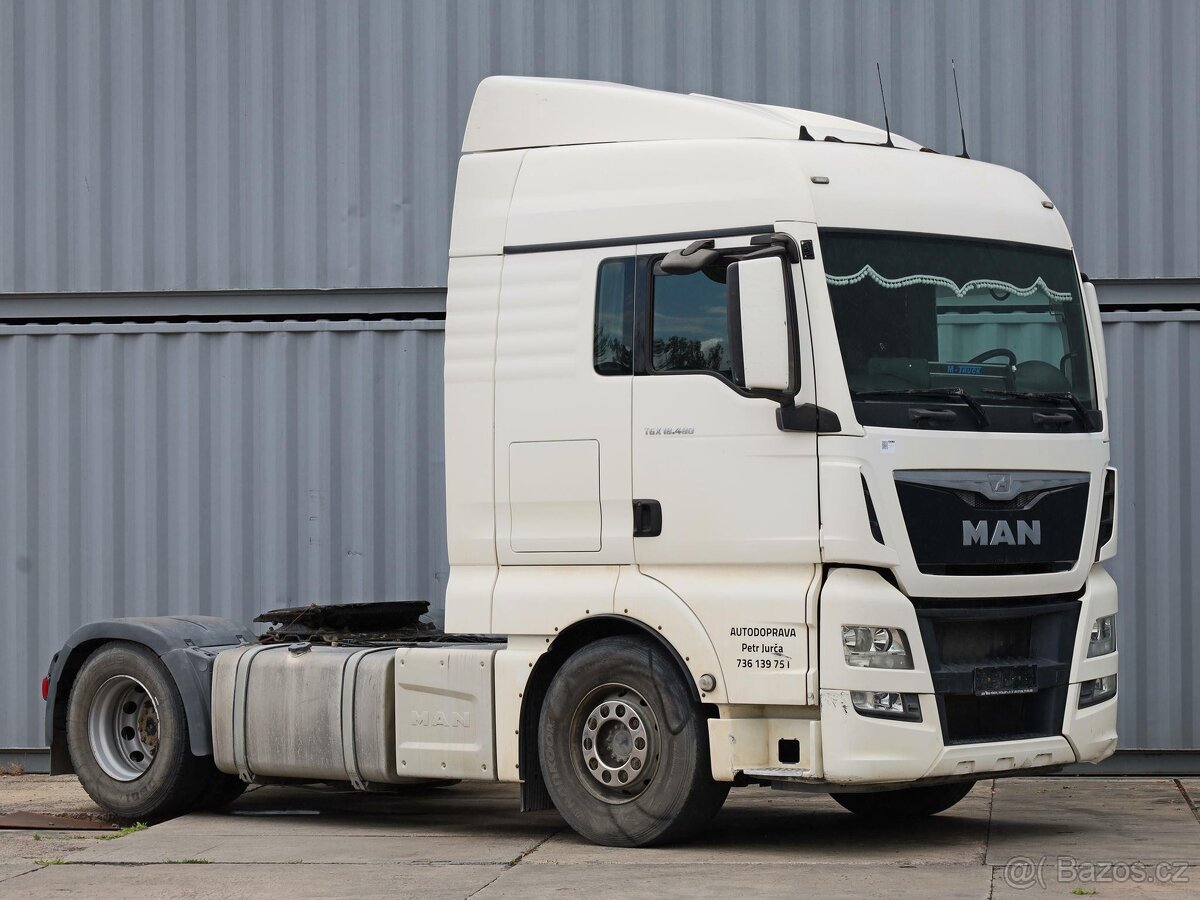 MAN TGX 18.480, STANDARD, HYDRAULIKA, NEZÁVISLÁ KLIMATIZACE