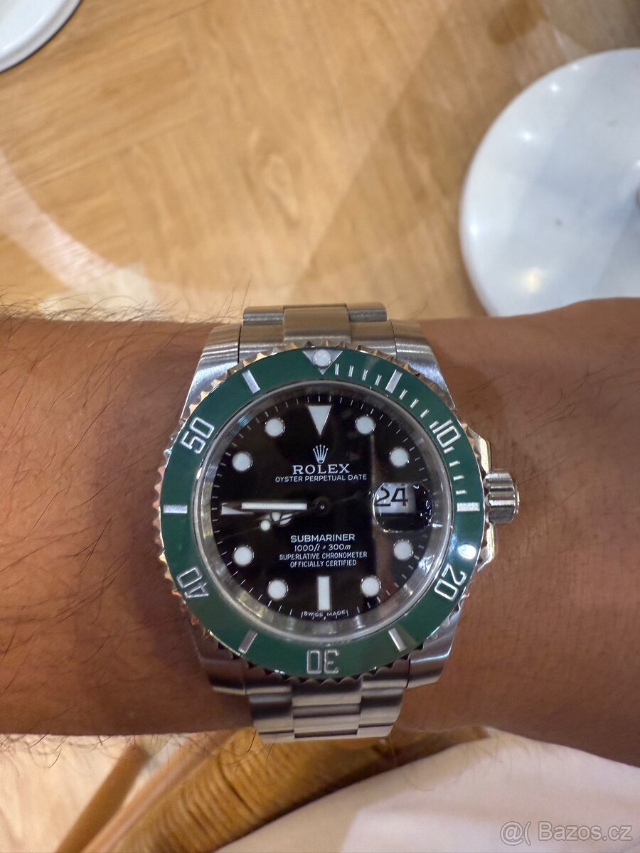Rolex Starbuck/Green Submariner