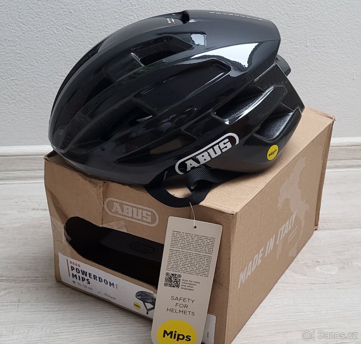 Nová cyklo helma ABUS PowerDome MIPS vel. 54-58