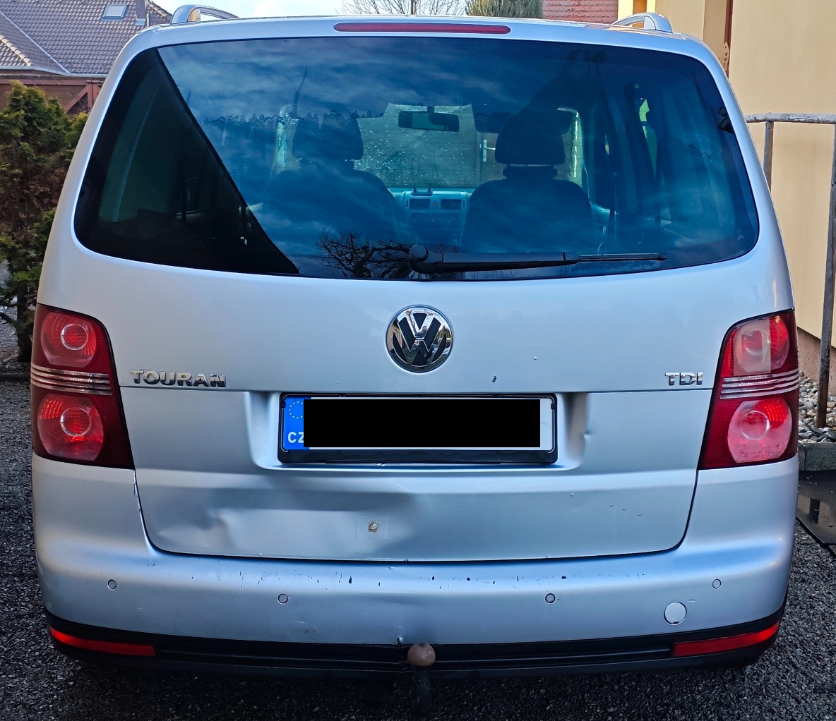 Prodám páté dveře Touran 1T2 rok 2007