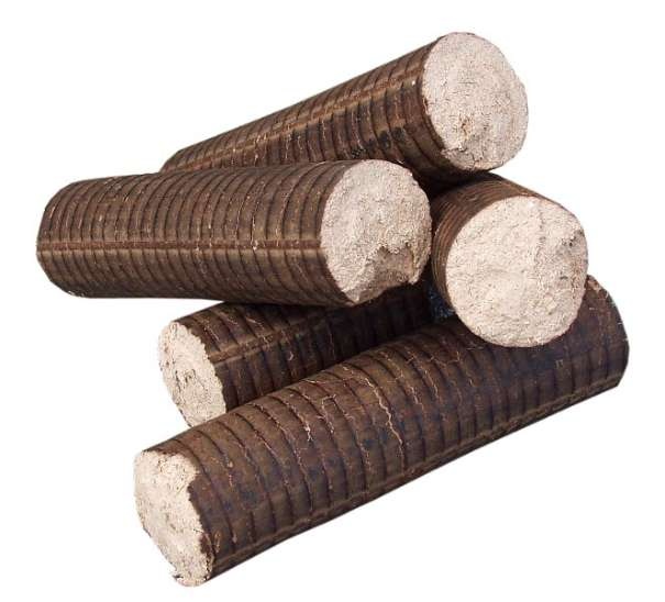 Dřevěné válcové BRIKETY TOP HARD DUB-Buk ceny od 6,4 kč.