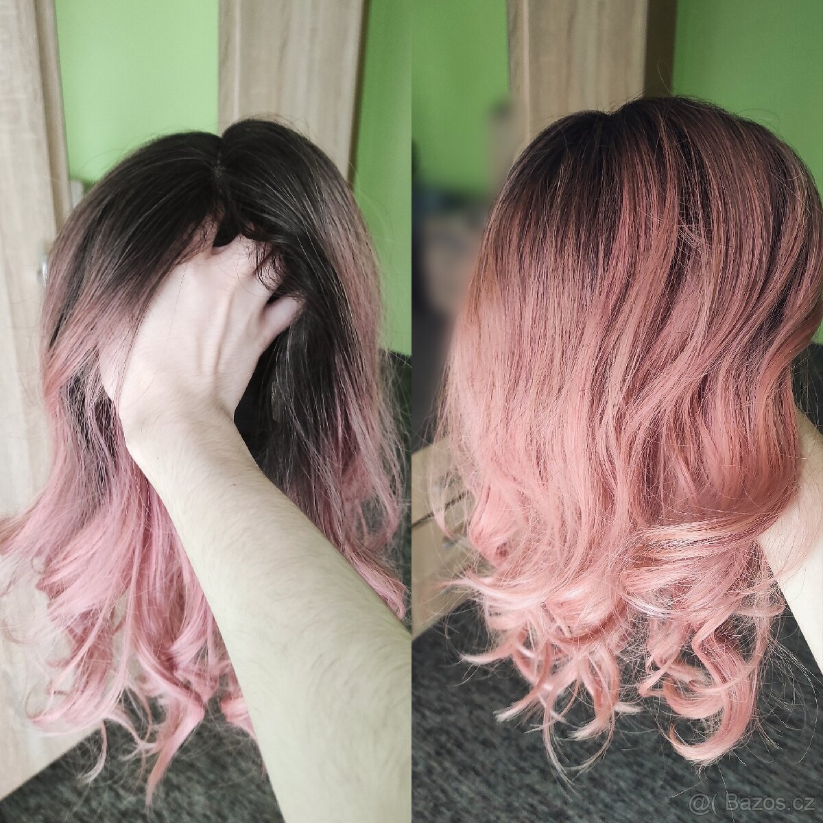 Lacefront syntetická Wif Paruka + síťka na paruku