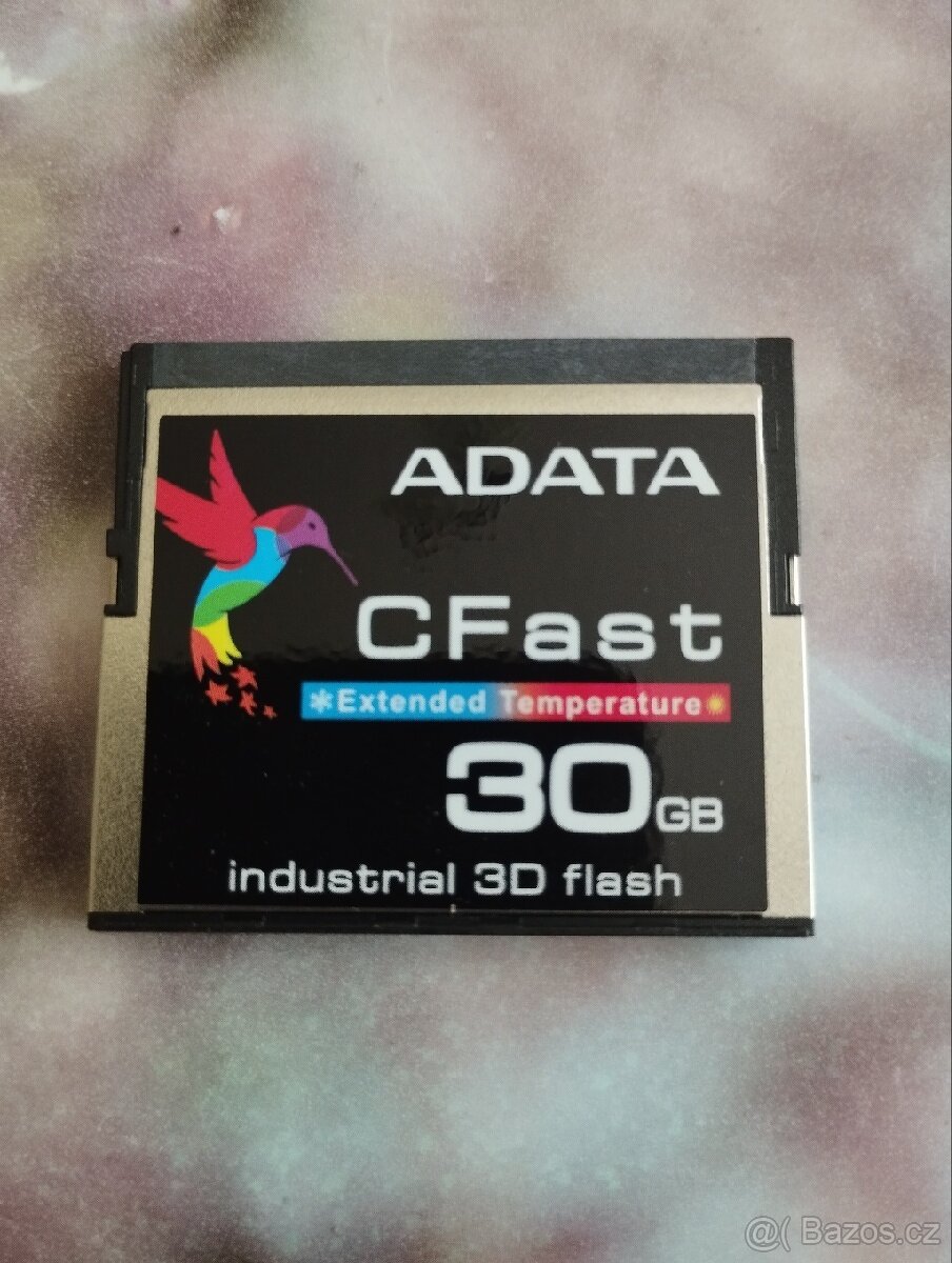 CF karta Adata CFast 30gb industrial 3D flash