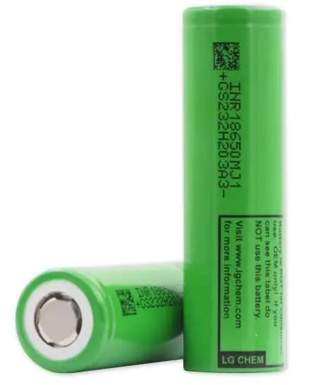 BATERIE NOVÝ ČLÁNEK Li-ion LGMJ1 3500mAh 10A PŘEMĚŘENO