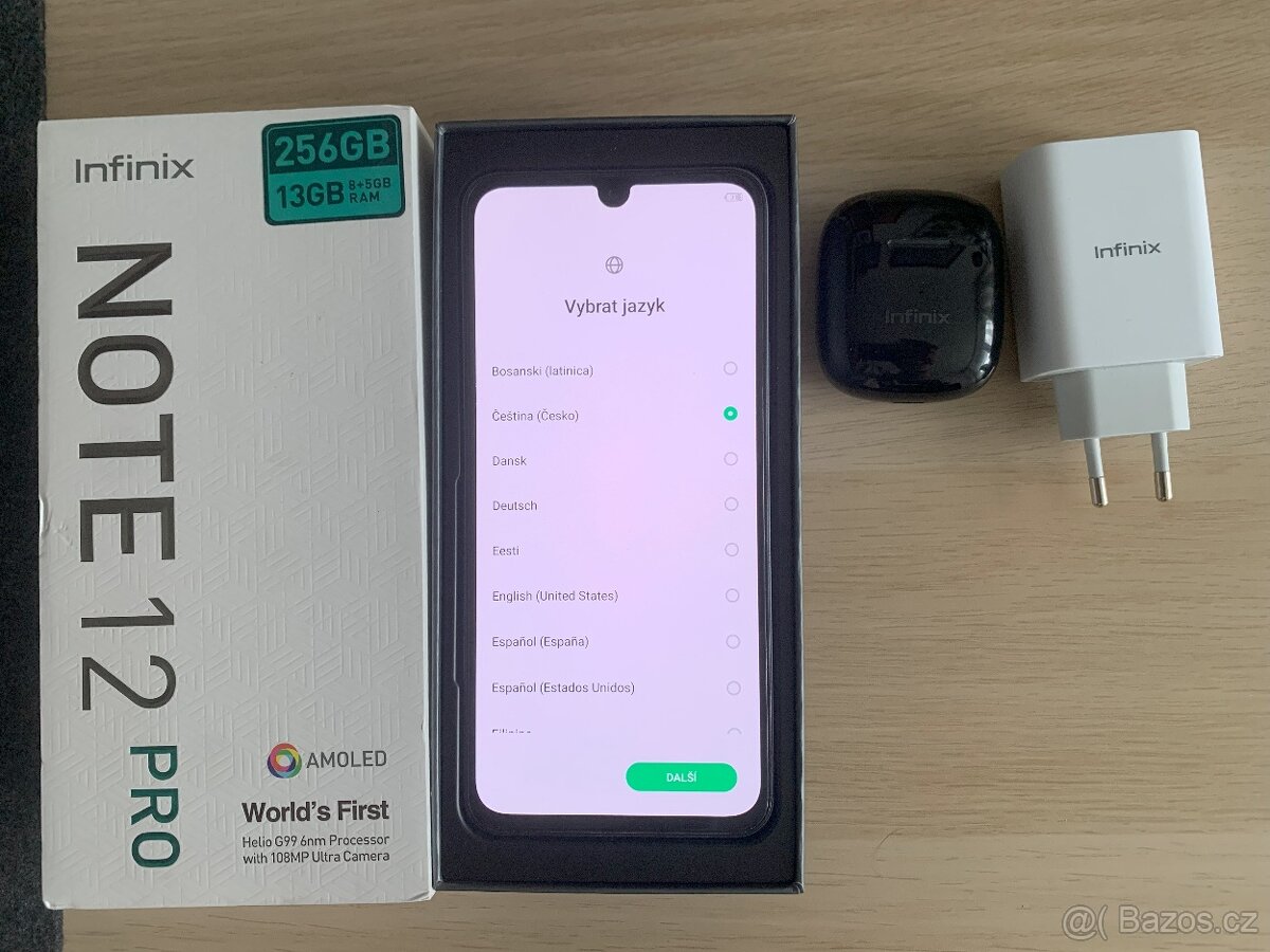 Infinix Note 12 PRO NFC, 8GB/256GB, Volcanic Grey X676BVG