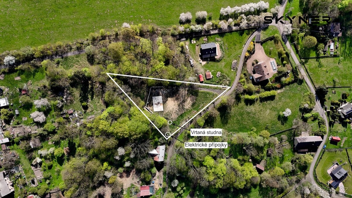 Prodej pozemky pro bydlení, 3 395 m2 - Malečov - Čeřeniště
