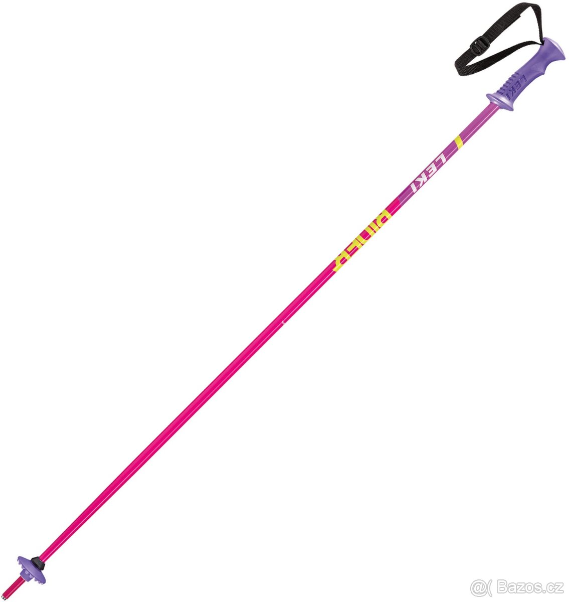 Dívčí lyžařské hůlky hůlky Leki RIDER 105 cm