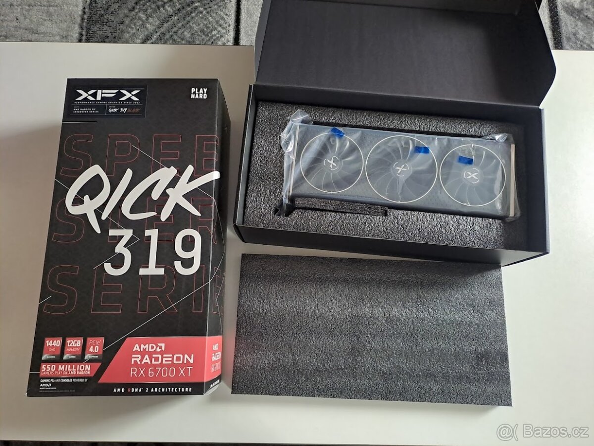 Grafická karta XFX Radeon RX 6700 XT QICK 319