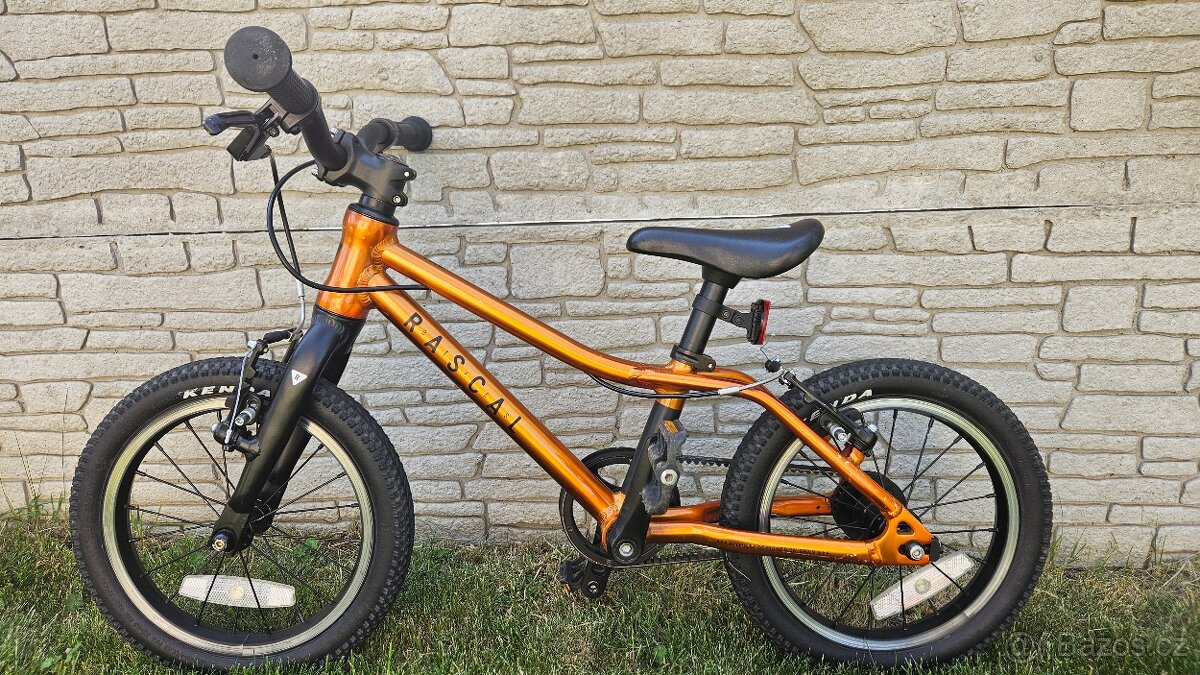 Rascal 14 oranžové + vodící tyč