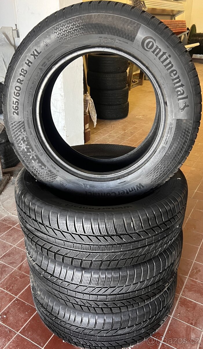 CONTINENTAL 265/60 R 18 WINTERCONTACT TS 870 P 114H XL FR