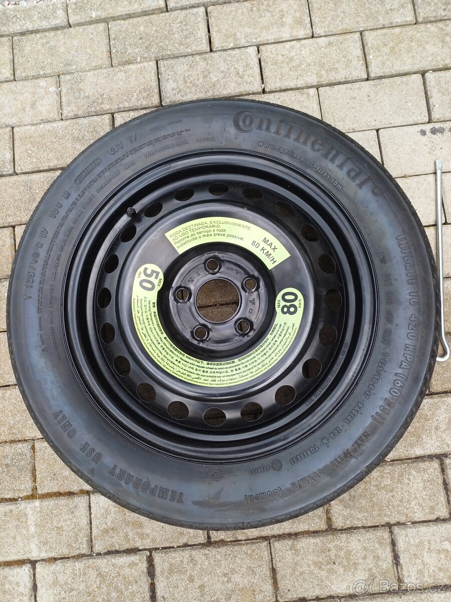 Kia,Hyundai dojezdové kolo 135/90R17