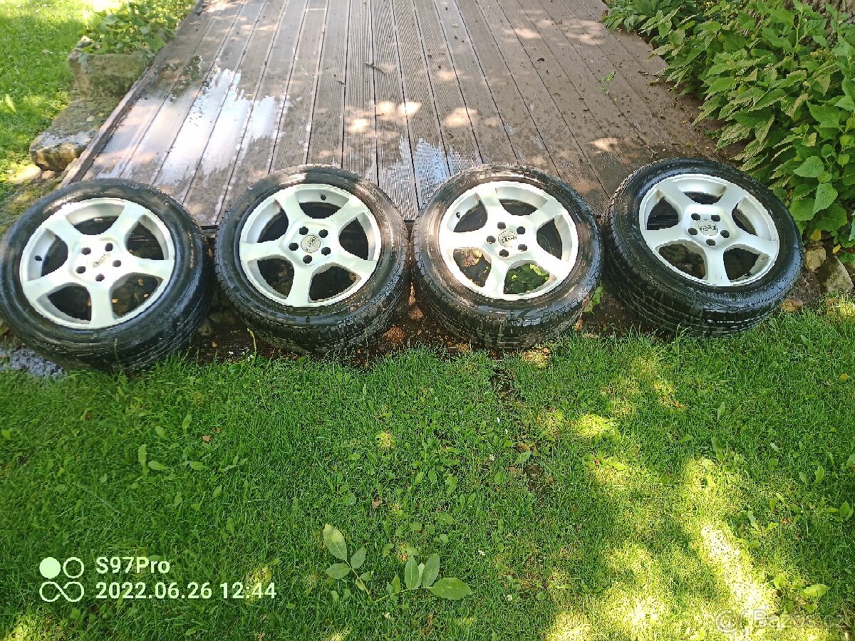 Alu kola dotz,na pneu 205/55r16 ,108ET,např. Ford Mondeo mk3