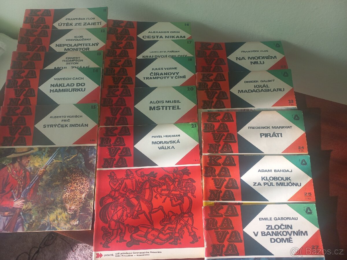 Časopis Karavana,více dílů