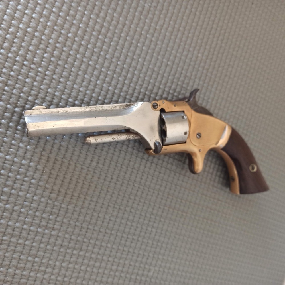 Revolver Smith Wesson 1 model 2 varianta .22 short nádherný