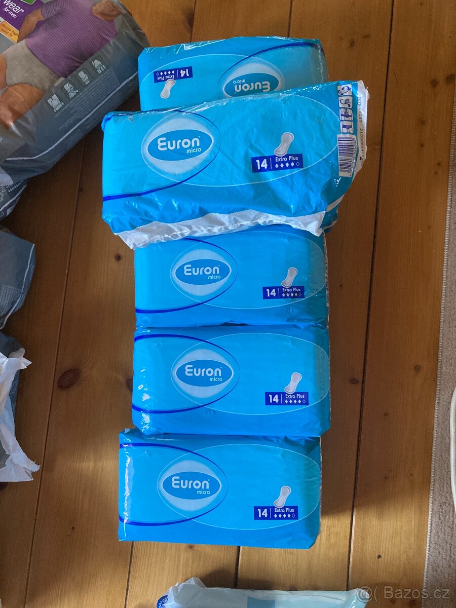 Inkontinenční vložky - pleny pro dospělé