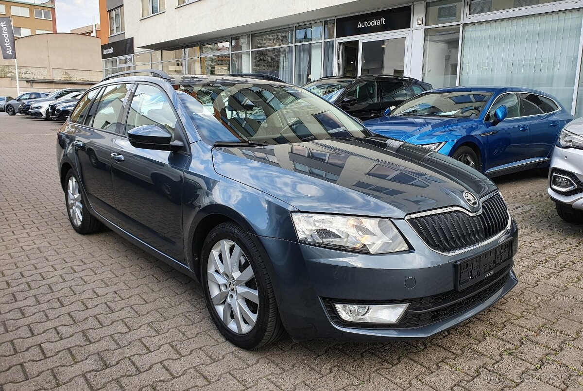 Škoda Octavia 3 Combi 1.6TDI 81kW Tažné Tempomat Navigace