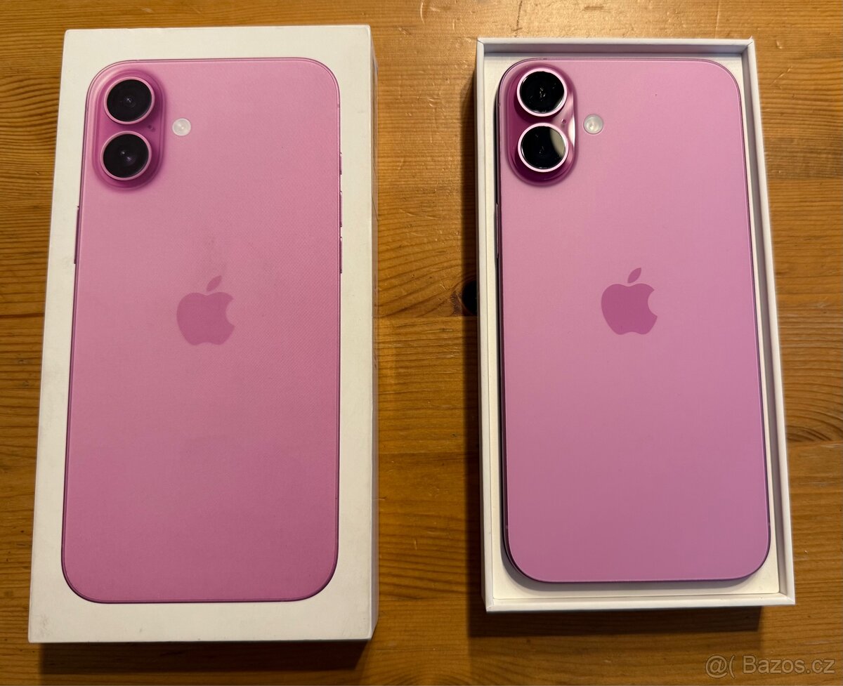 Apple iPhone 16 Plus 128 GB růžový (MXVW3SX/A)