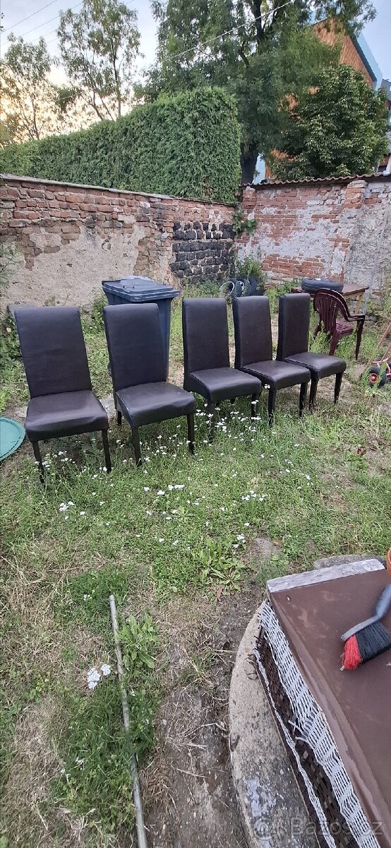 Jídelní židle 5ks cena za celek