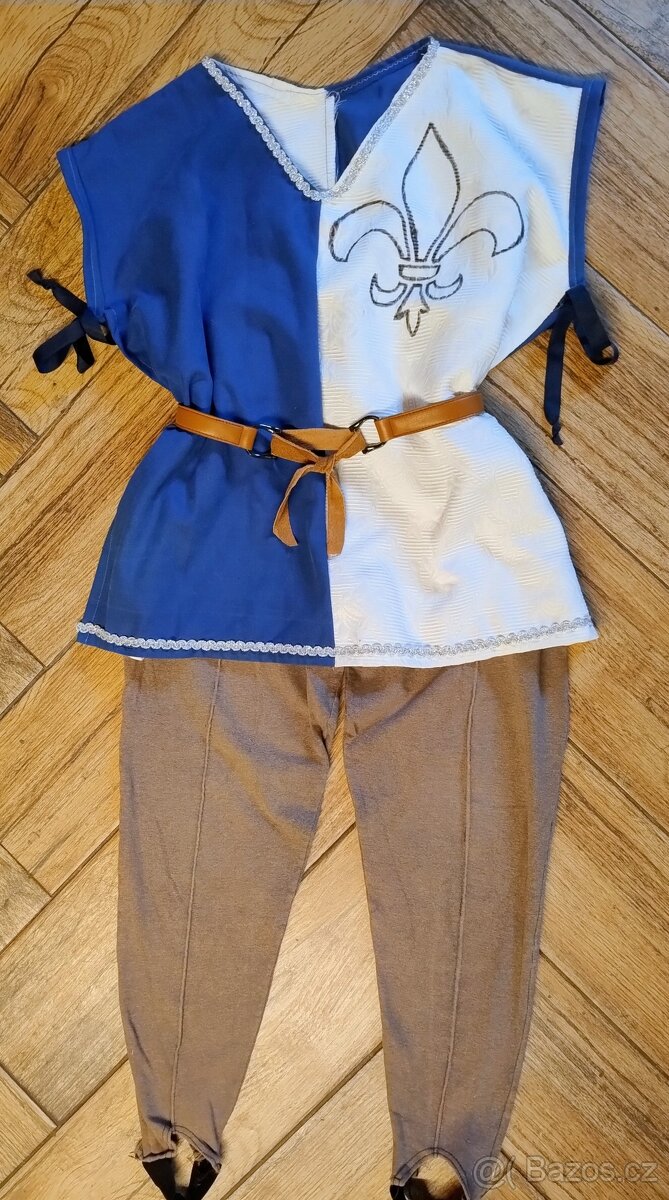 Kostým malý šlechtic zbrojnoš LARP