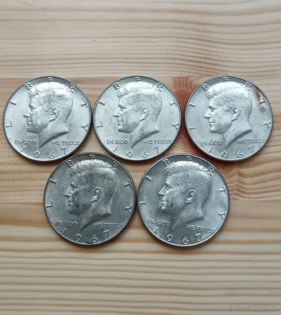 AG Half Dollar USA 1967