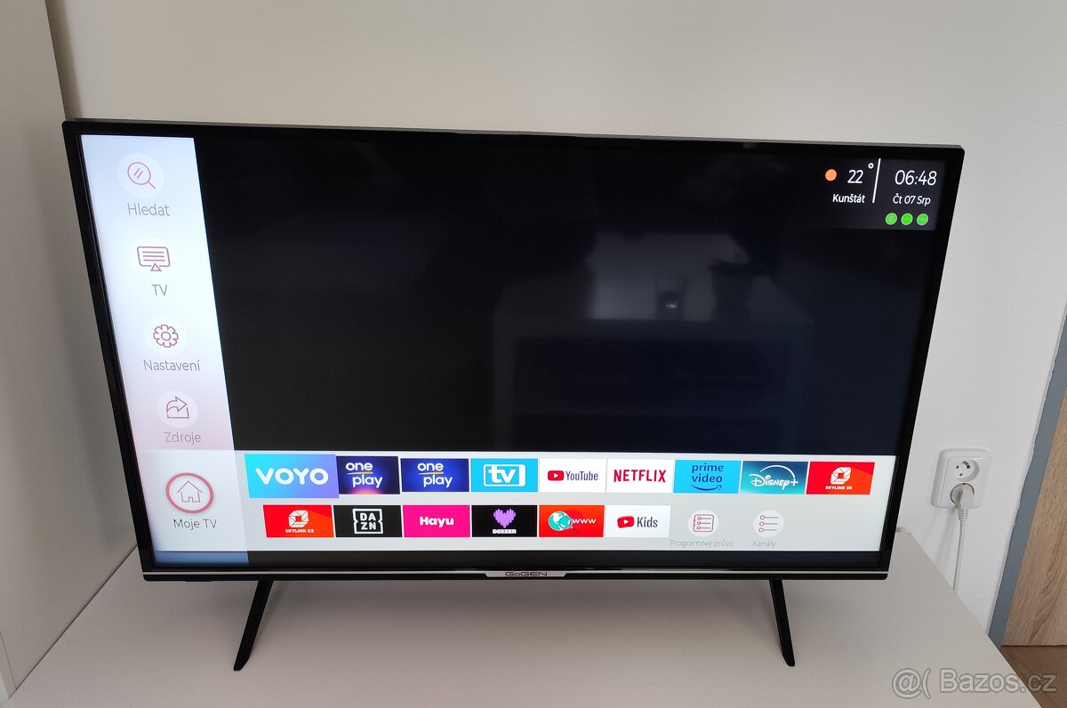 LED - 43''-108 cm, SMART TV GOGEN TVU 43Y652 STWEB