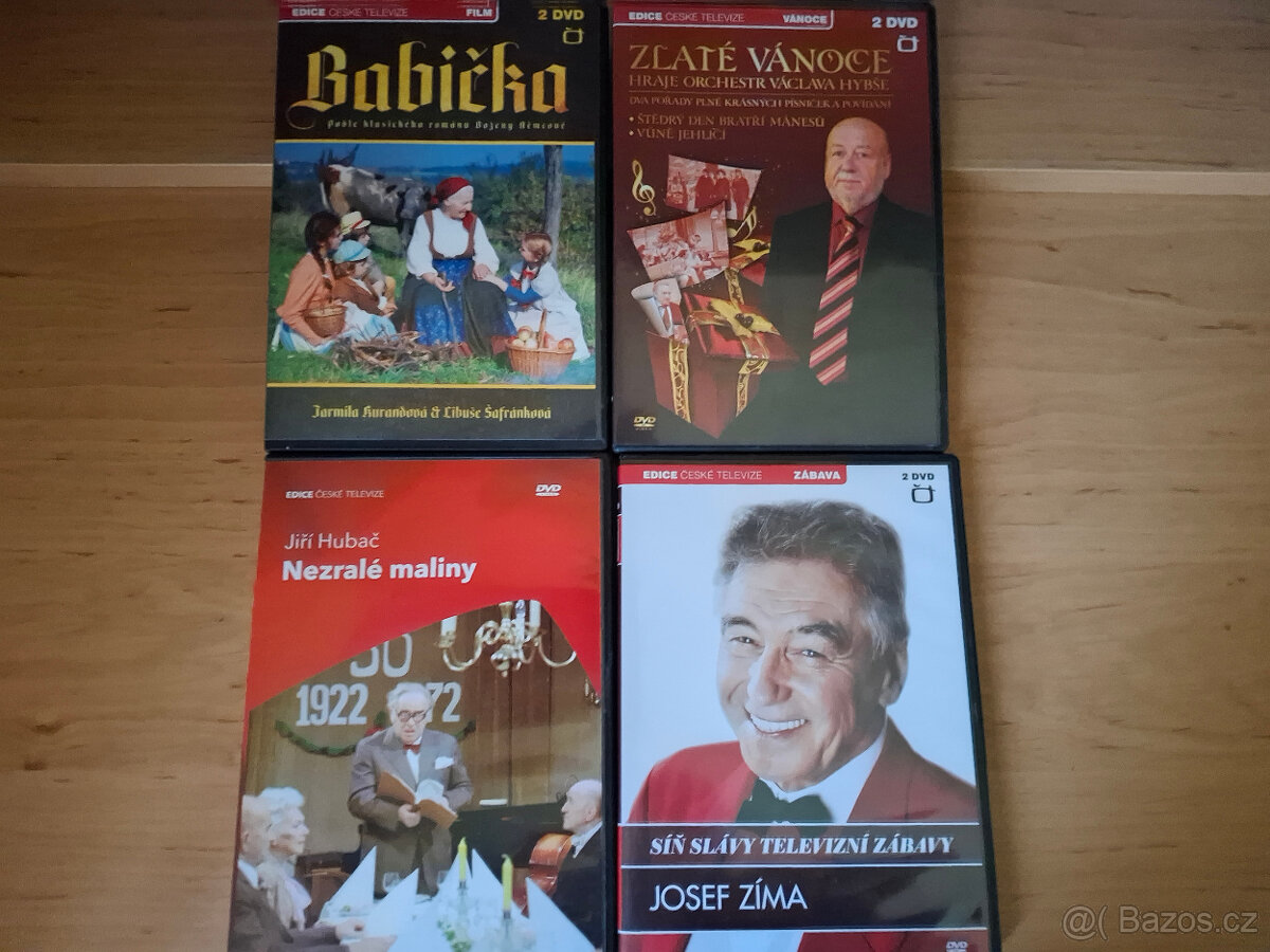 České filmy na DVD - Edice ČT + Angelika
