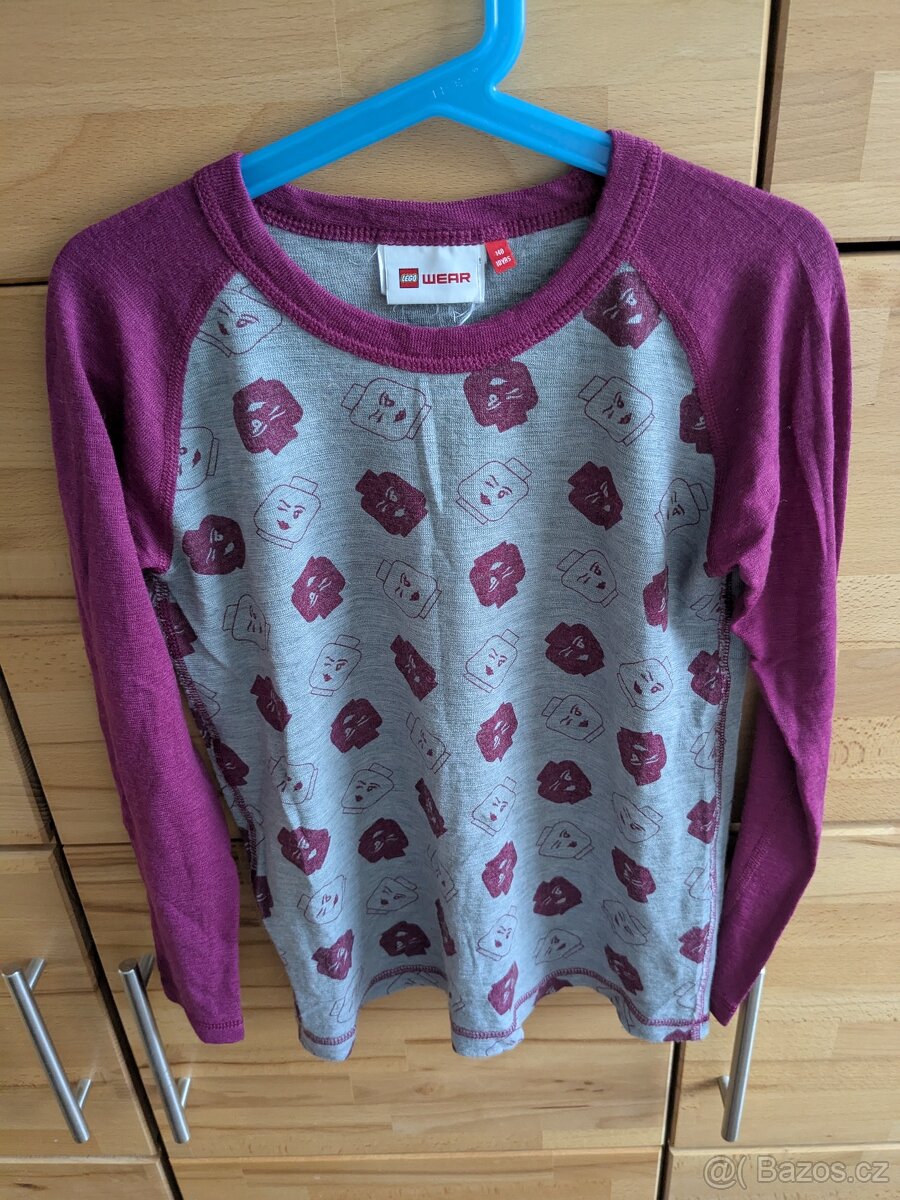 Merino tričko vel. 140 ; lyžařské – Umer 772