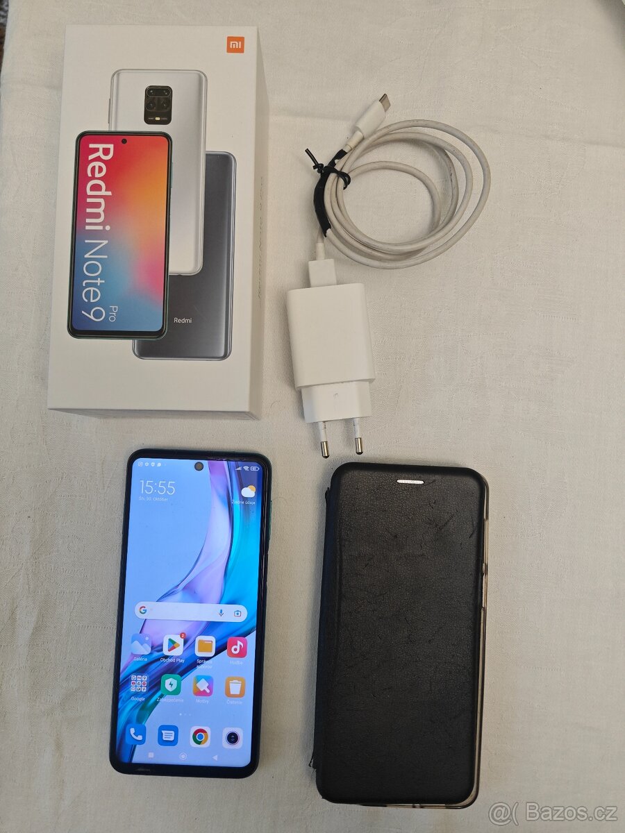 Mobil Xiaomi Redmi Note 9 Pro komplet a pouzdro