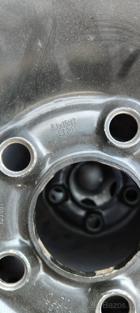 Plechová kola R15 - 5x100