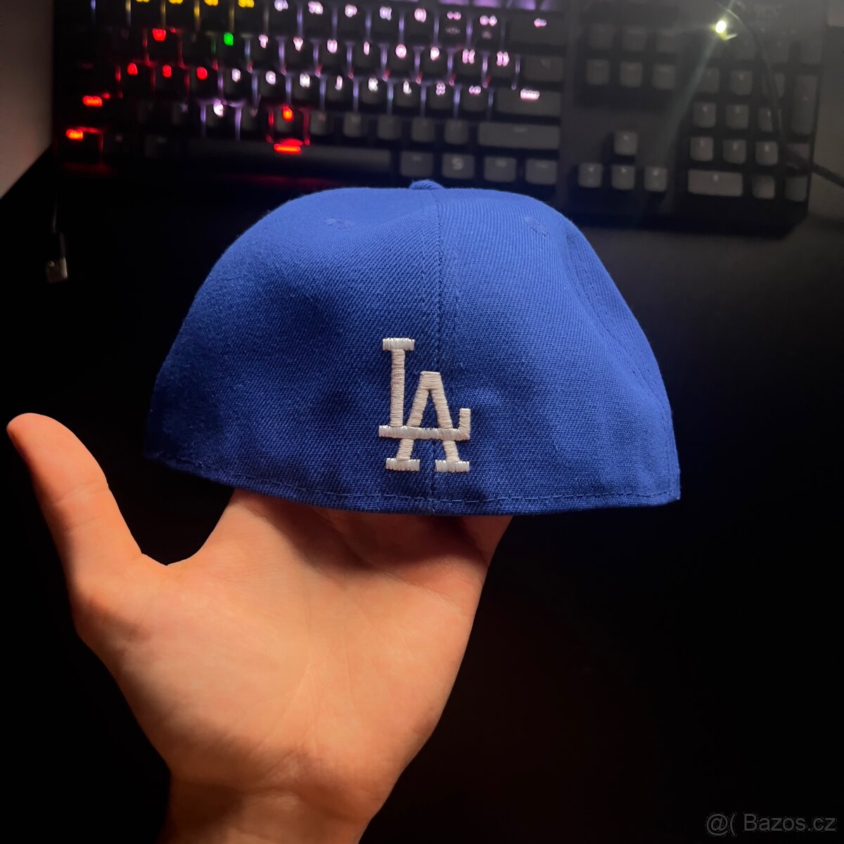 New era kšiltovka modro-fialová