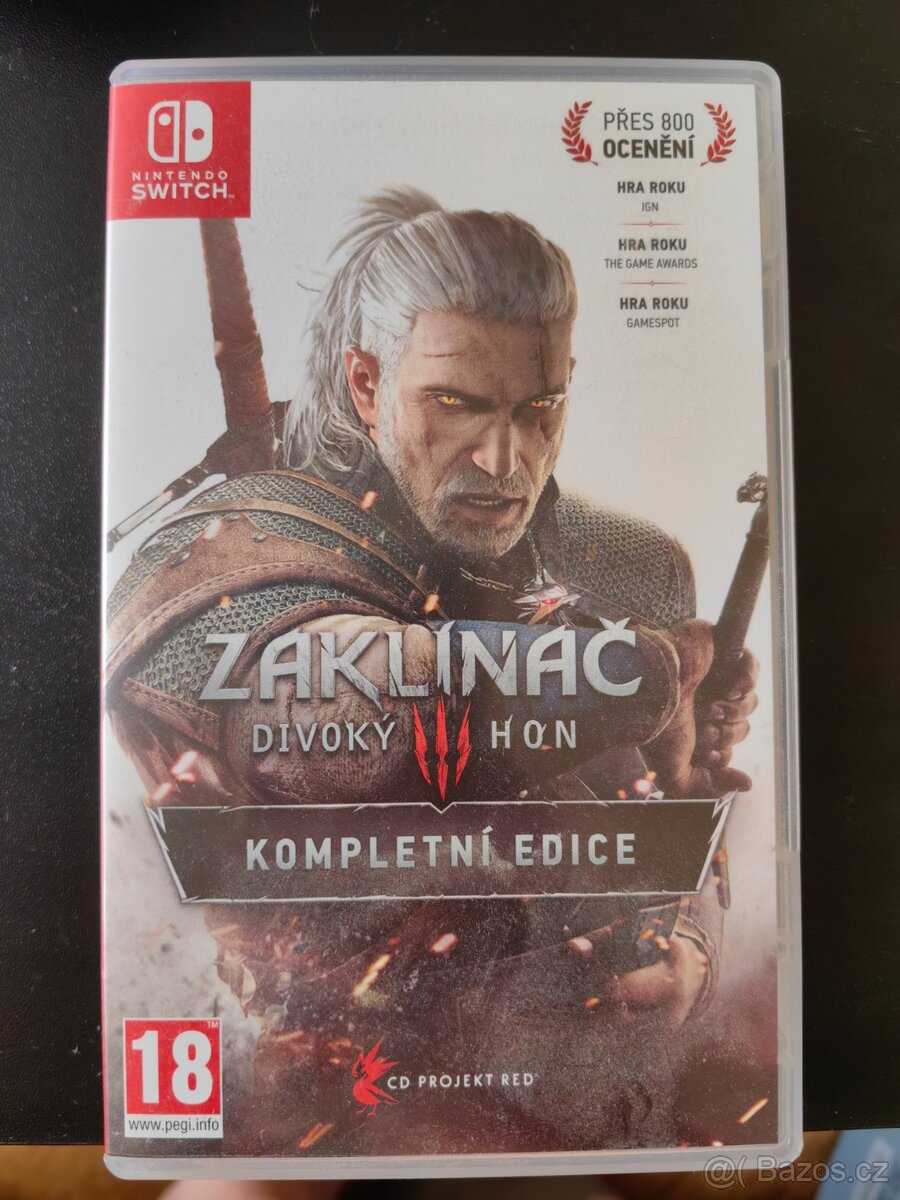 The Witcher 3 Wild Hunt Switch kompletná edice CZ