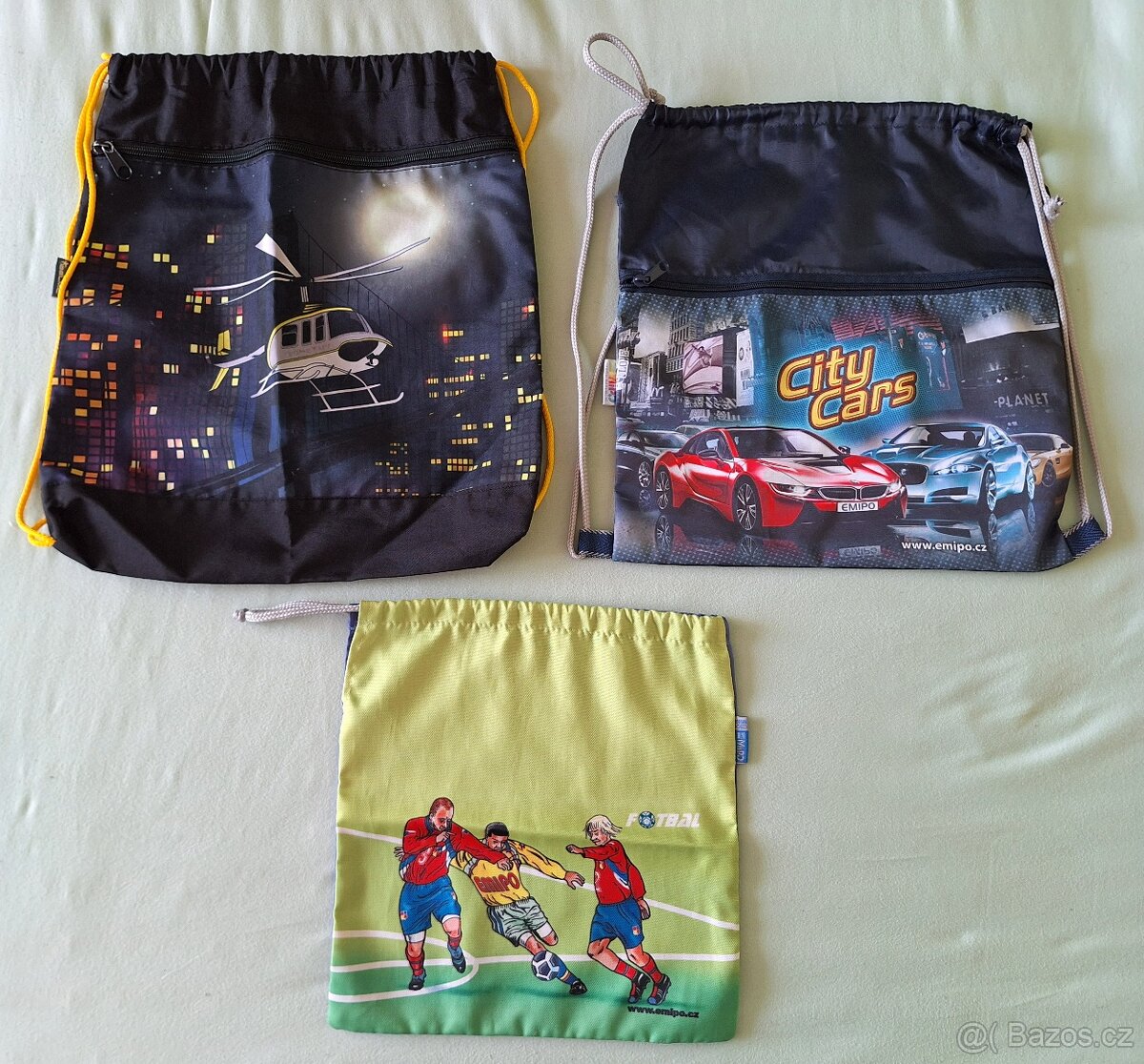 Sáček, vak na přezůvky, tělocvik