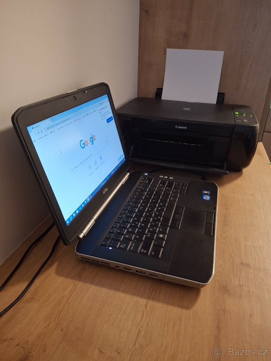 Notebook Dell + tiskárna Canon