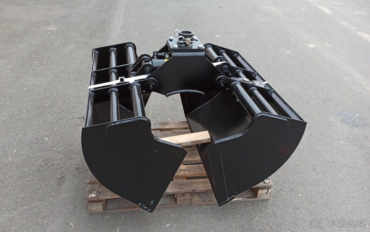 Kleště (drapák) na sypké hmoty