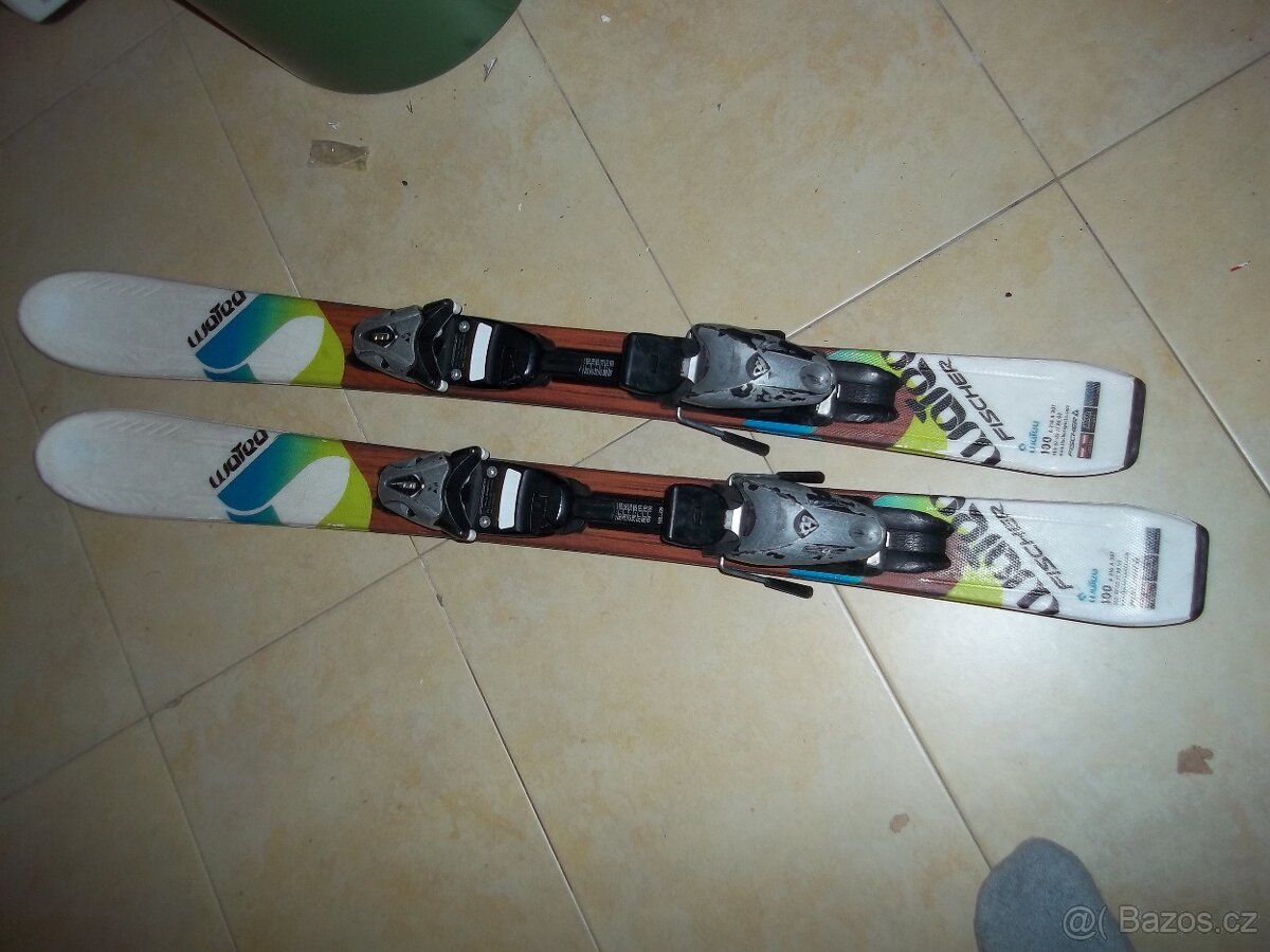 Dětské carvingové lyže Fischer 100 cm