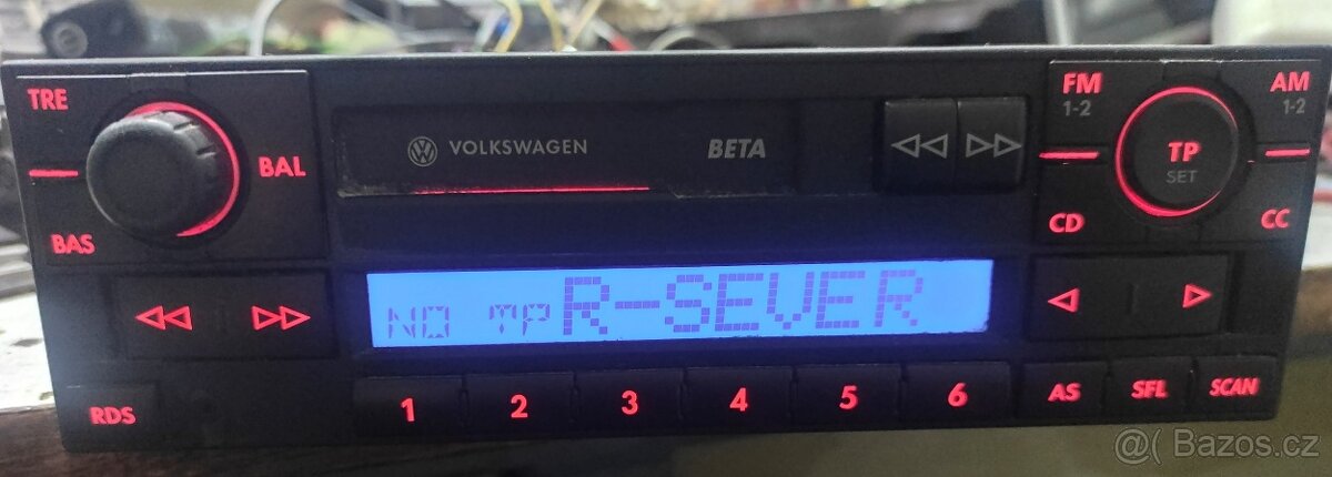 Prodám originální autorádio VW BETA
