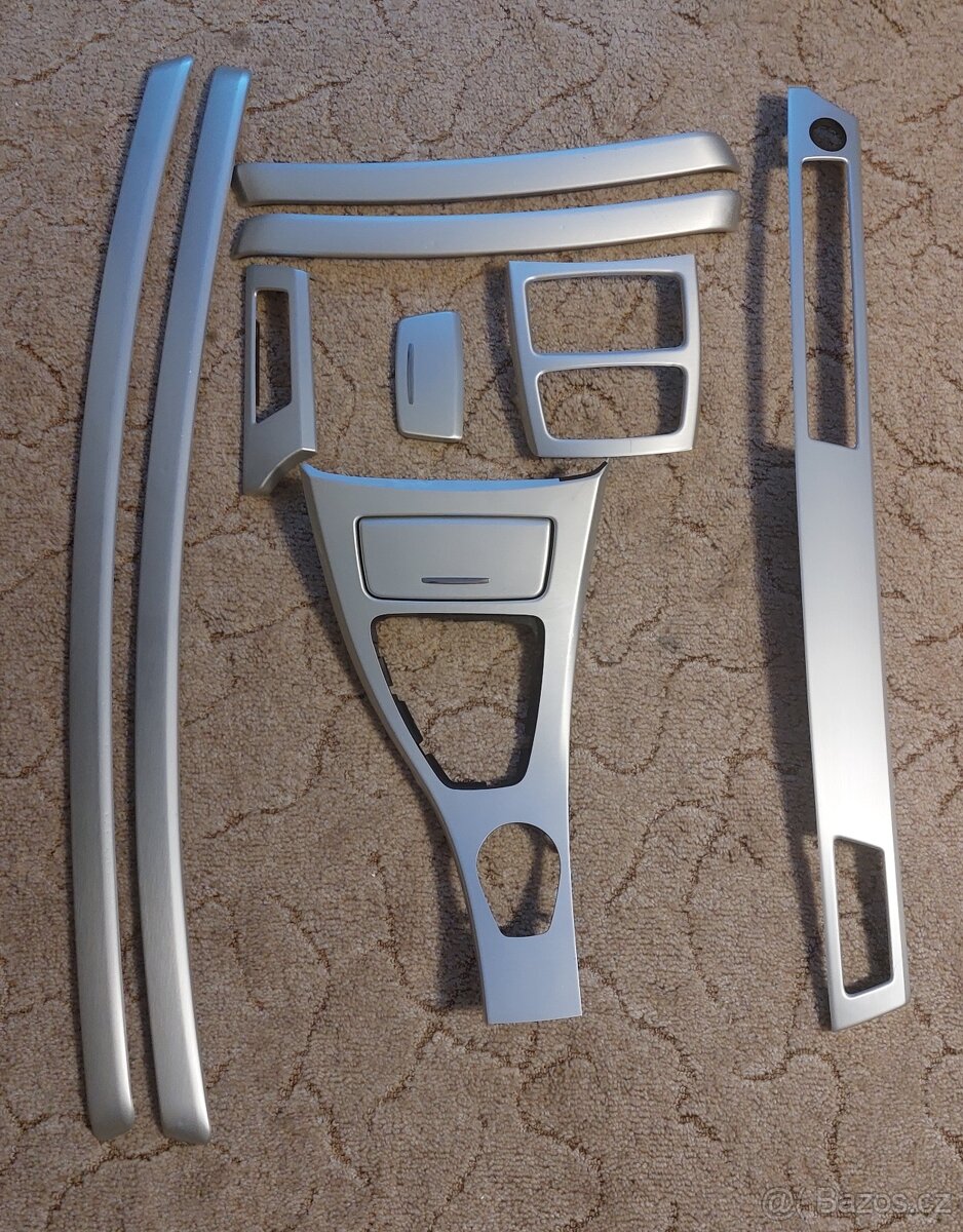 BMW E92/E93 - hliníkové interiérové lišty