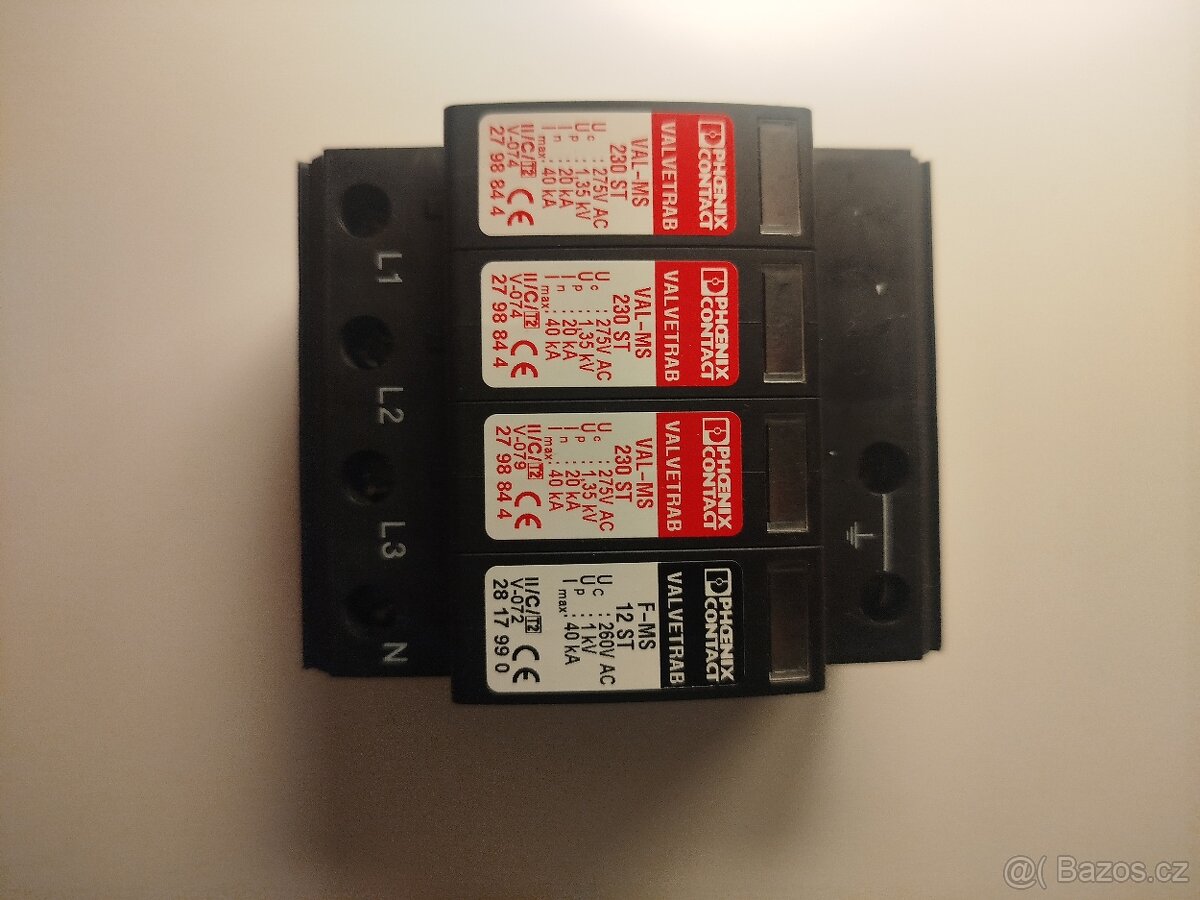 Přepěťová ochrana PHOENIX CONTACT VAL-MS 230 IT/ 3+1 - FM